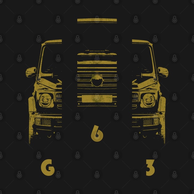 G63 g class simple gold sketch by WOS