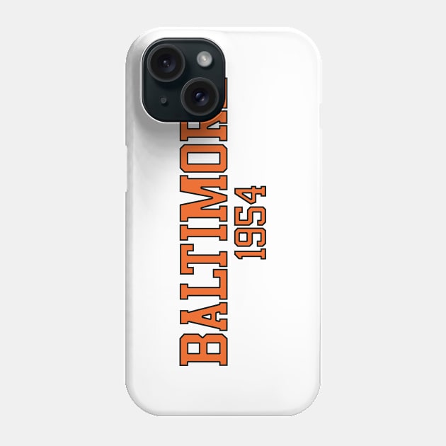 Baltimore 1954 Phone Case by GloopTrekker