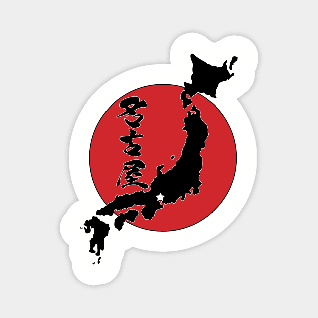 Nagoya Magnet by Cryptid