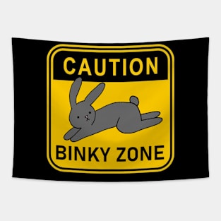 Caution Binky Zone Tapestry