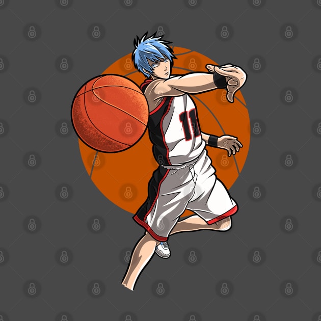 Kuroko in Action Color by Paradox Studio