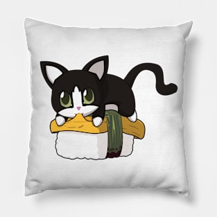 Tuxedo Cat tamago Sushi Pillow