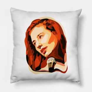 Tori Amos Red Pillow