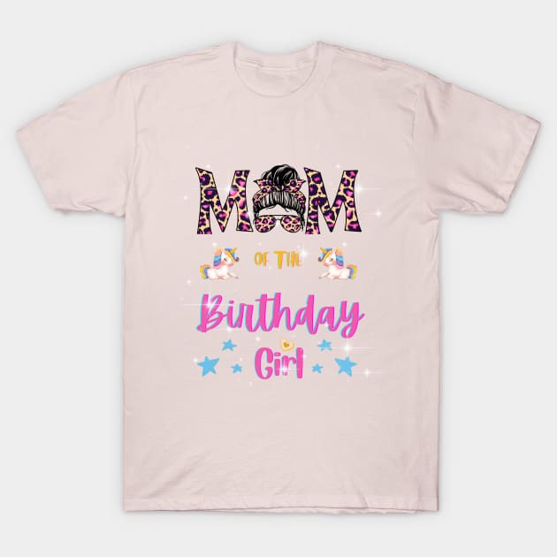 Mom Of The Birthday Girl T-Shirt, Mom Birthday Party Shirt Mom Of The Birthday Girl T-Shirt, Mom Birthday Party Shirt