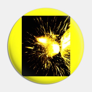 Yellow Spark Pin