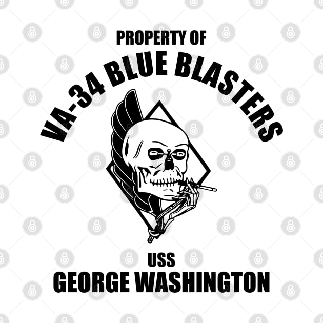 VA-34 Blue Blasters - USS George Washington by TCP