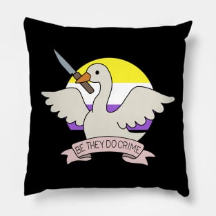 Be They Do Crimes Pillow