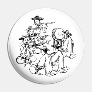 South Korea Culture - Korean Music Pin