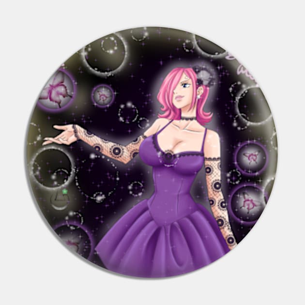 Reiju Halloween Pin by AudreyWagnerArt