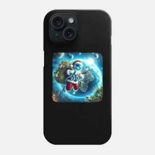 Santa Astronaut Phone Case