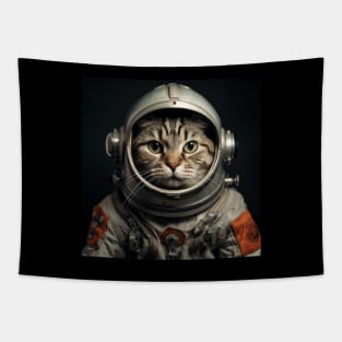 Astronaut Cat in Space - European Shorthair Tapestry