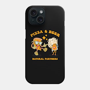 Pizza & Beer Natural Partners Phone Case
