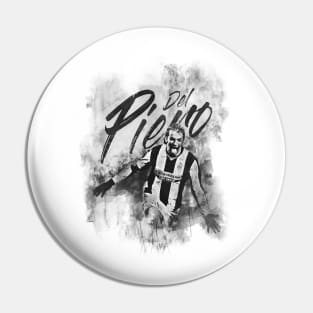 Alessandro Del Piero Juve Leggenda Pin