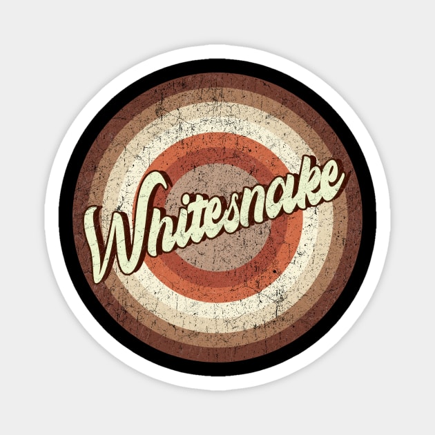 Vintage brown exclusive - Whitesnake Magnet by roeonybgm