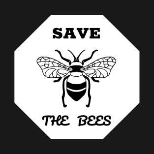 Save the BEES (Black and White version) T-Shirt