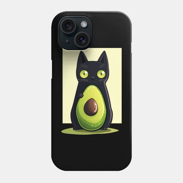 avocato Phone Case by Stephanie Francoeur Art