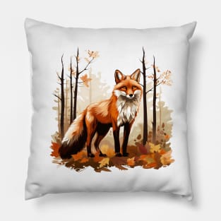 Forest Foxes Pillow