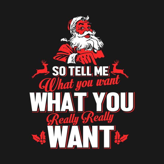 Father Christmas - So Tell Me What You Want by KissedbyNature