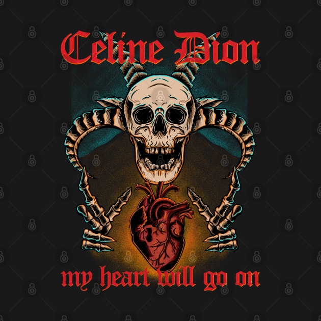 Celine Dion my heart will go on metal by opoyostudio