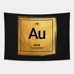 The periodic table - Gold Tapestry