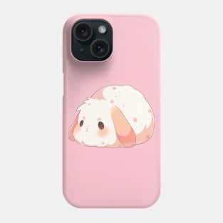 Kawaii Lazy anime chibi bunny cute rabbit Phone Case