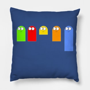 Rainbow Ghosts Pillow