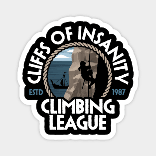 Cliffs of Insanity Climbing League Magnet