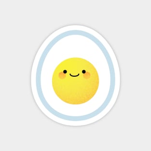 Cute hard boiled eggs Magnet