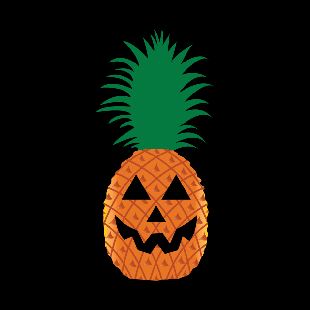 Pineapple Pumpkin Jack-O-Lantern by KevinWillms1