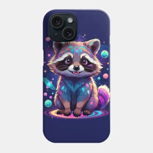 Raccoon dancing Phone Case