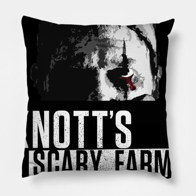 Knott's Scary Farm 2020 RIP Pillow by RadioGunk1