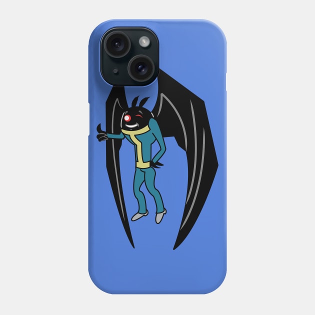 Radiation Suit Mothman Phone Case by TheKLSGhostbusters