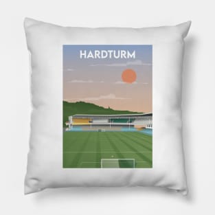 Illustration design of Hardturm Stadium. Pillow