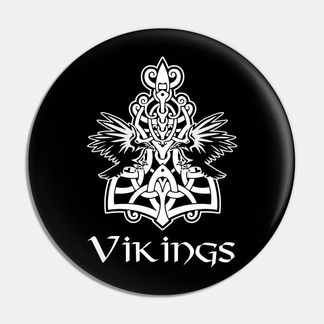 Vikings Runes Pin by Shirtrunner1