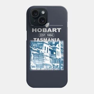 Hobart, Tasmania, Established 1804 Phone Case