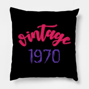 Vintage 1970 Pillow