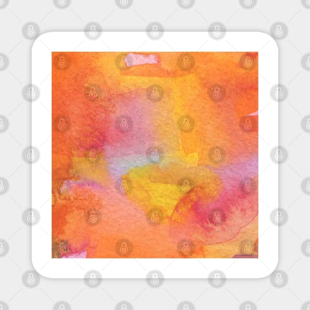 Watercolor  Abstract Magnet by Pris25