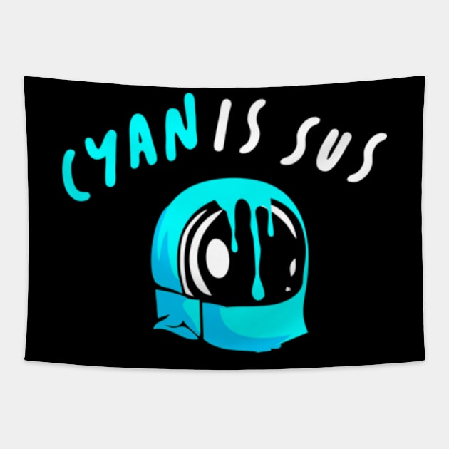 Cyan is sus Tapestry by 2 souls