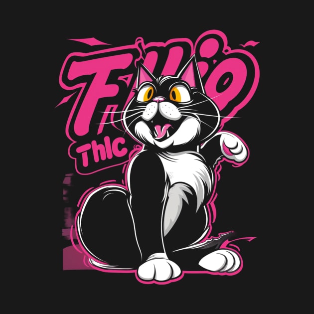 Felix The Cat Creativity by Tosik Art1