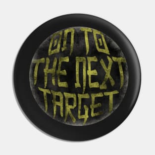 On to the next target, metal detecting, detectorist Pin