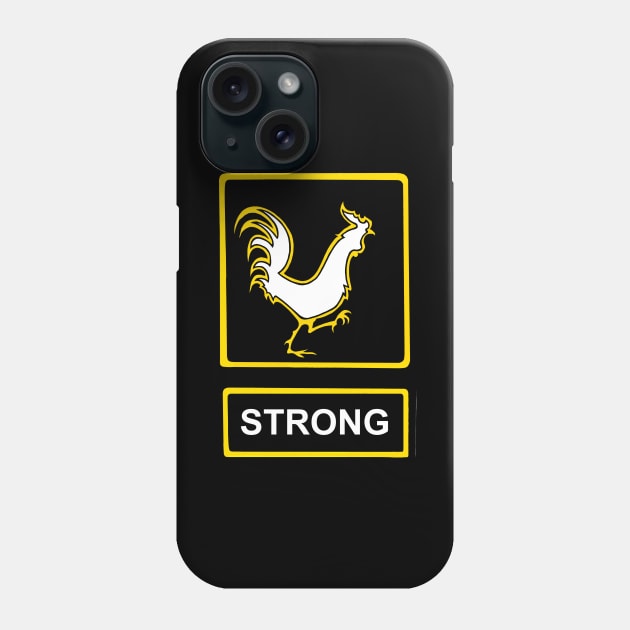 Cock Strong Phone Case by UsuallyUnusual