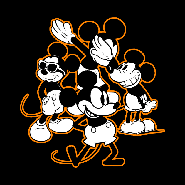 MICKEY MOUSE, STEAMBOAT WILLIE 1928 COLECTION by Diyutaka