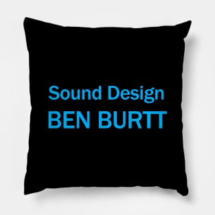 Sound Design by Ben Burtt Pillow