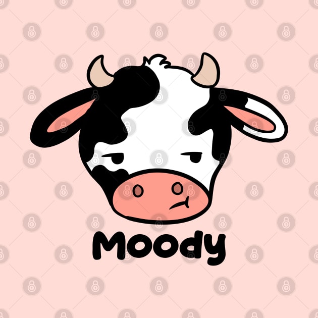 Moody a funny cow pun by Yarafantasyart