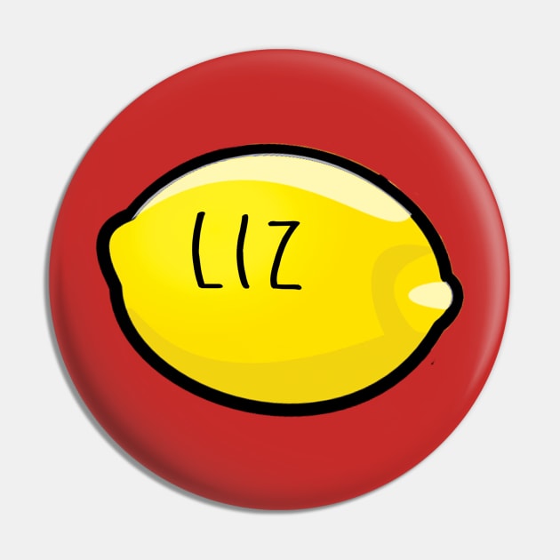 Liz Lemon the Lemon Pin by awcheung2