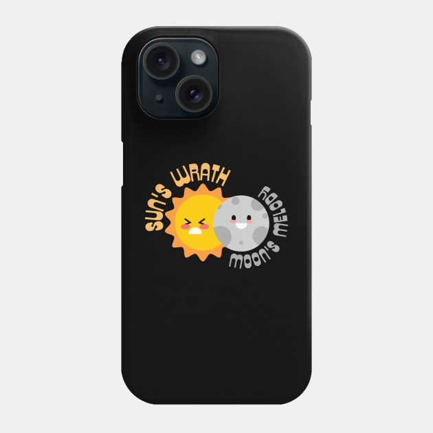 Gazing at Solar Eclipse Majesty Phone Case by TaansCreation 