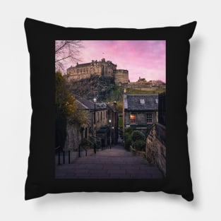 Edinburgh Castle Pillow