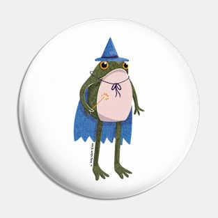 Wizard Frogson the Frog Pin