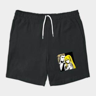 Manga Anime Boyfriend Girlfriend Shorts