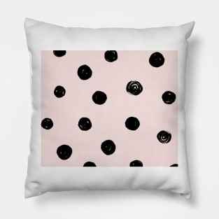 Blush dotty II Pillow